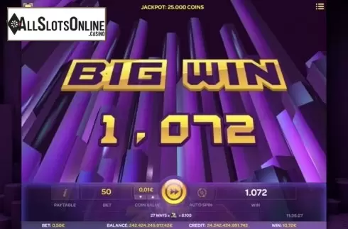 Big Win. Slammin' 7s from iSoftBet