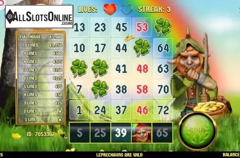 Screen3. Slingo Lucky Streak from Slingo Originals