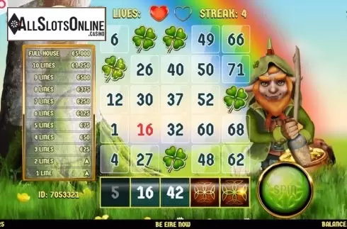 Screen4. Slingo Lucky Streak from Slingo Originals