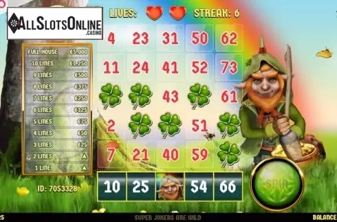 Screen6. Slingo Lucky Streak from Slingo Originals