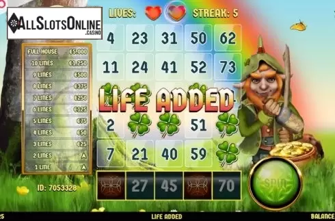 Screen7. Slingo Lucky Streak from Slingo Originals