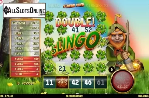Screen8. Slingo Lucky Streak from Slingo Originals