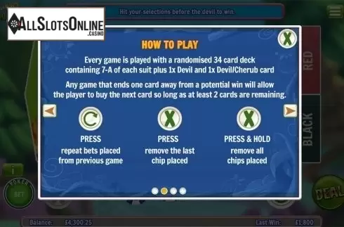 Paytable 2. Slingo Shuffle Roulette from Slingo Originals