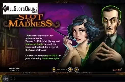 Features 1. Slot Of Madness from GAMING1