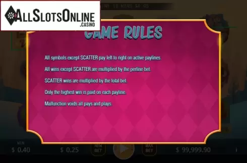 Rules. Snow White (Ka Gaming) from KA Gaming