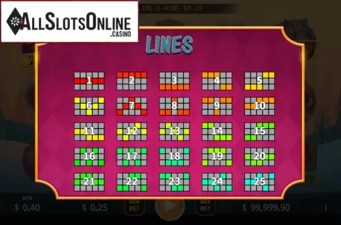 Paylines. Snow White (Ka Gaming) from KA Gaming