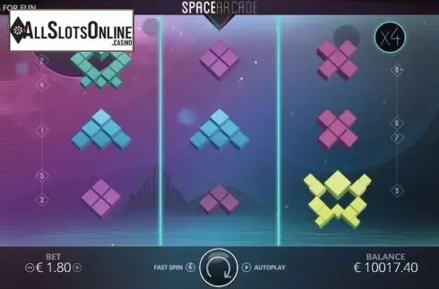 Reels. Space Arcade (Nolimitcity) from Nolimit City