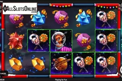 Reel Screen. Space Christmas from 1X2gaming