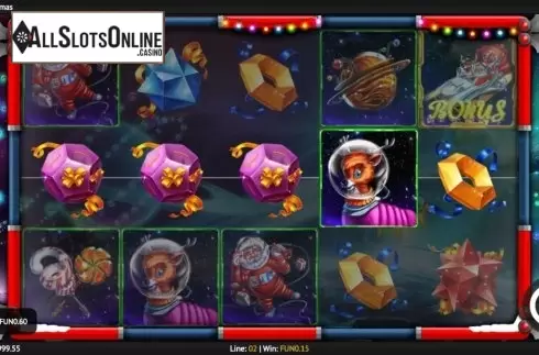 Win Screen 1. Space Christmas from 1X2gaming