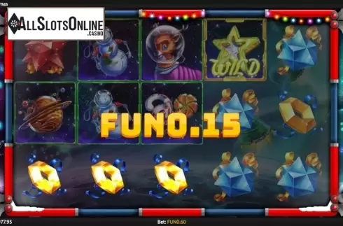 Win Screen 5. Space Christmas from 1X2gaming