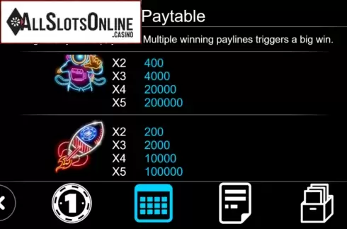 Symbols 3. Space Galaxy from Triple Profits Games