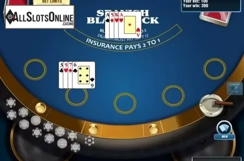 Win Screen. Spanish Blackjack (Novomatic) from Novomatic