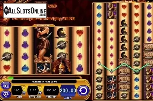 Screen8. Spartacus Gladiator of Rome from WMS