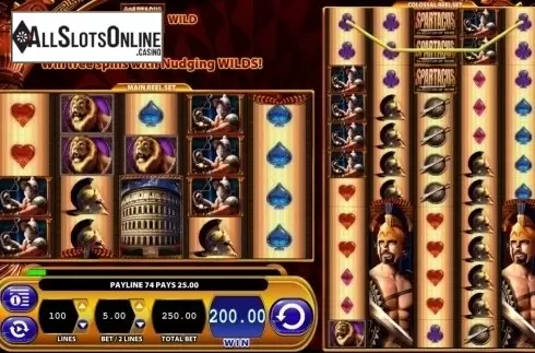 Screen9. Spartacus Gladiator of Rome from WMS