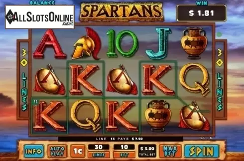 Win Screen. Spartans (GMW) from GMW
