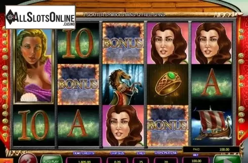 Bonus Game. Spell of Odin from 2by2 Gaming