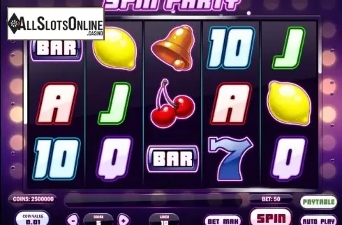 Reels. Spin Party from Play'n Go