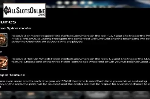 Features. Spin to Ride from Nucleus Gaming