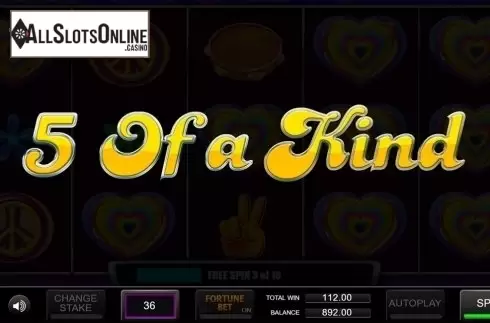Free spins screen 3. Spinning 60s from Inspired Gaming