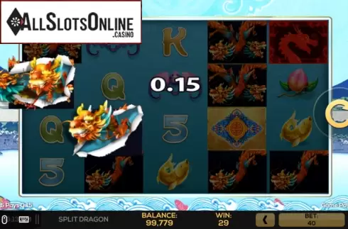 Win Screen 1. Split Dragon from High 5 Games