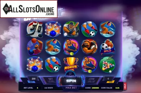 Reel Screen. Sport Slot from Smartsoft Gaming