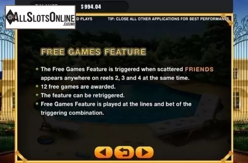 Game Screen. Spot (GMW) from GMW