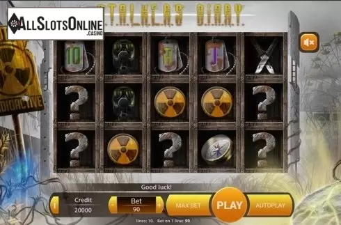 Reels screen. Stalker's Diary from X Play