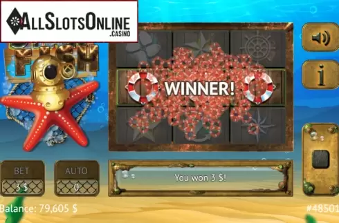 Win Screen 2. Star Fish from Vermantia