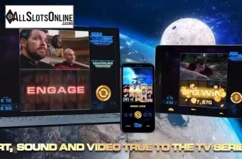 Game Screen. Star Trek: The Next Generation from Skywind Group