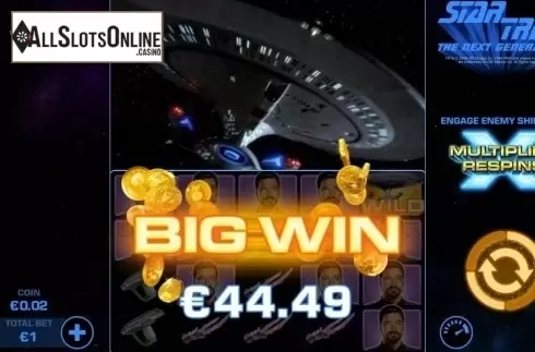 Big Win. Star Trek: The Next Generation from Skywind Group