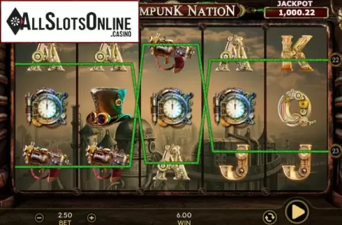 Steampunk Nation. Steampunk Nation from 888 Gaming