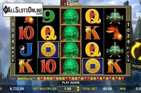 Game workflow screen. Stone to Gold from Aspect Gaming