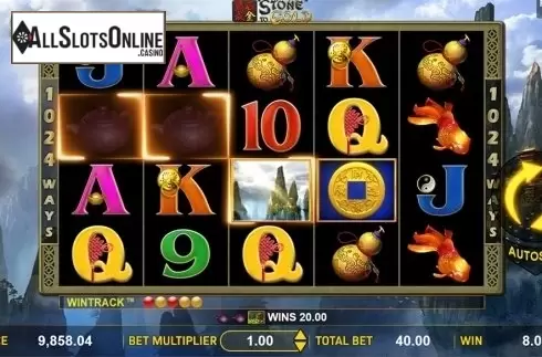 Win screen 2. Stone to Gold from Aspect Gaming