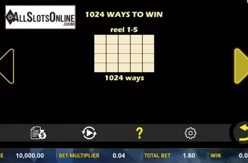 Paytable 3. Stone to Gold from Aspect Gaming