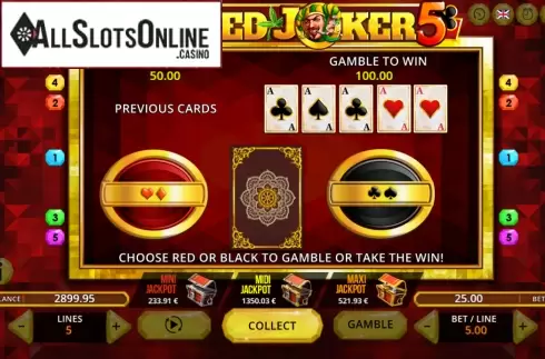 Gamble. Stoned Joker 5 from Fugaso