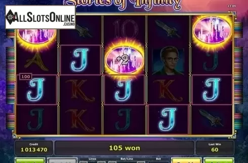 Screen 1. Stories of Infinity from Greentube