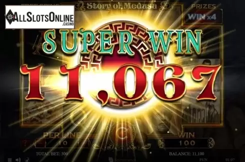Free Spins 2. Story Of Medusa from Spinomenal