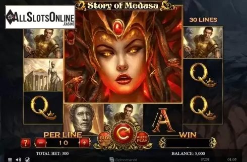 Reel Screen. Story Of Medusa from Spinomenal