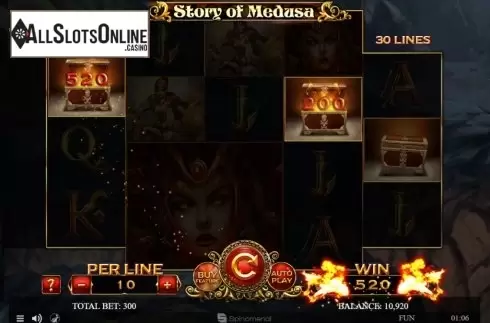 Bonus. Story Of Medusa from Spinomenal