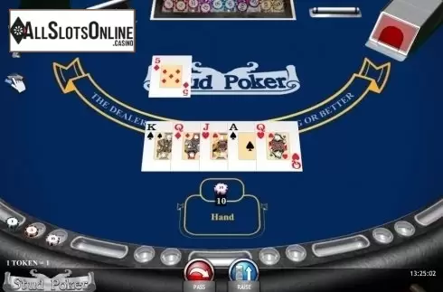 Game Screen. Stud Poker (iSoftBet) from iSoftBet