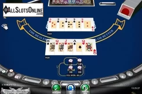 Game Screen. Stud Poker (iSoftBet) from iSoftBet