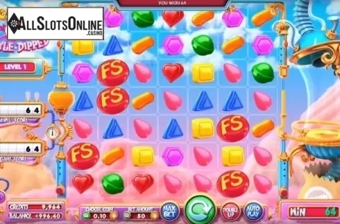 Game Workflow screen. SugarPop 2: Double Dipped from Betsoft