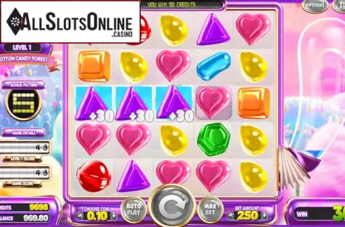 Reels. SugarPop from Betsoft
