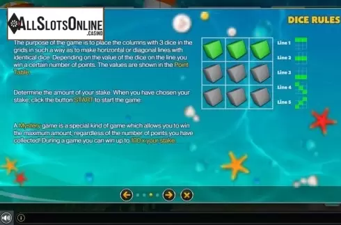 Rules. Summer Dice 2 from GAMING1