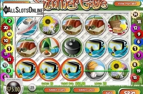 Screen6. Summer Ease from Rival Gaming
