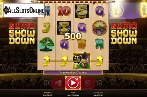 Game workflow 3. Sumo Showdown from OneTouch