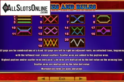 Screen5. Super 20 from EGT