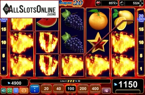 Screen7. Super 20 from EGT