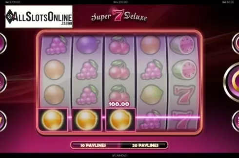 Win screen 3. Super 7 Deluxe from Spearhead Studios