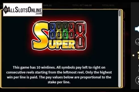 Game Rules 1. Super 8 (MetaGU) from MetaGU